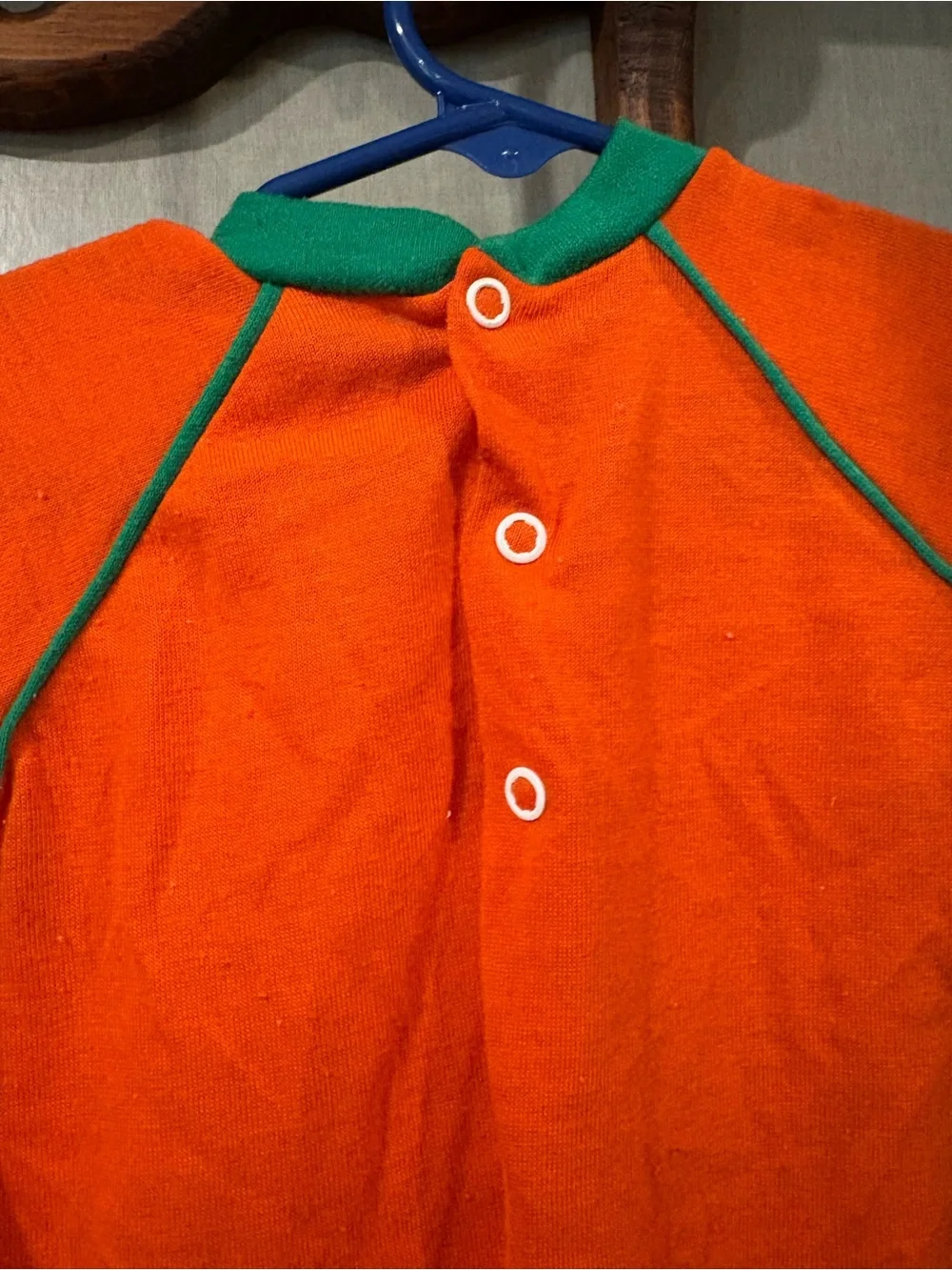 Vintage 1994 Baby B’Gosh pumpkin sleeper